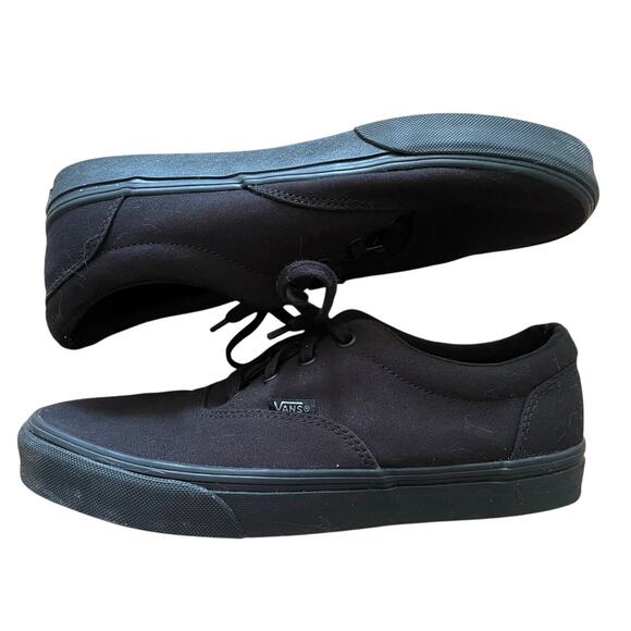 Vans Premium Authentic Low Black Skate Sneaker size 9 Womens Canvas - Picture 1 of 8